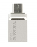 Transcend 32GB, JF880, OTG, USB3.0, Silver