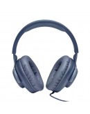 JBL QUANTUM 100 BLU Wired over-ear gaming headset 