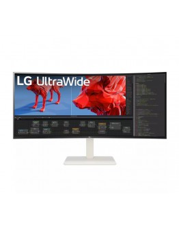 Монитор LG 38WR85QC-W, 37.5 UltraWide AG , Curved 21:9 IPS