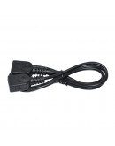 Makki кабел USB 2.0 AF/AF 1m - MAKKI-CABLE-USB2-AFAF-1m