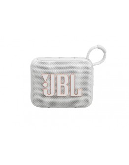 JBL GO 4 WHT Ultra-portable waterproof and dustpro