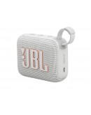 JBL GO 4 WHT Ultra-portable waterproof and dustpro