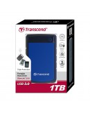 Transcend 1TB StoreJet 2.5 H3B, Portable HDD, USB 