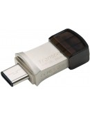 Transcend 64GB JETFLASH 890S, USB 3.1 Type C, Silv