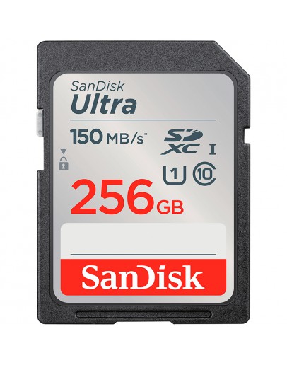 SanDisk Ultra 256GB SDXC Memory Card 150MB/s,