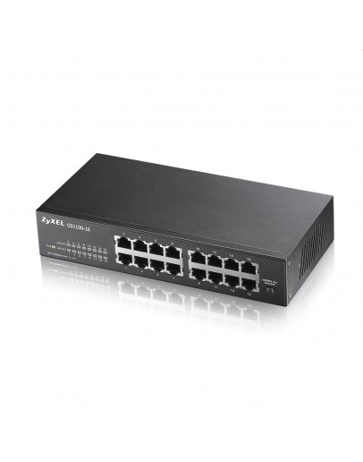 ZyXEL GS1100-16 v3 16-port Gigabit Unmanaged Switc