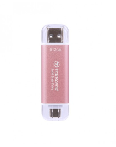 Transcend 512GB, USB External SSD, ESD310P, USB 10