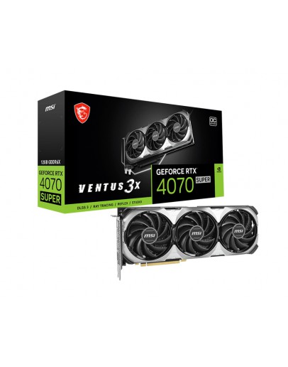 MSI RTX4070 SUPER 12 VEN 3X OC