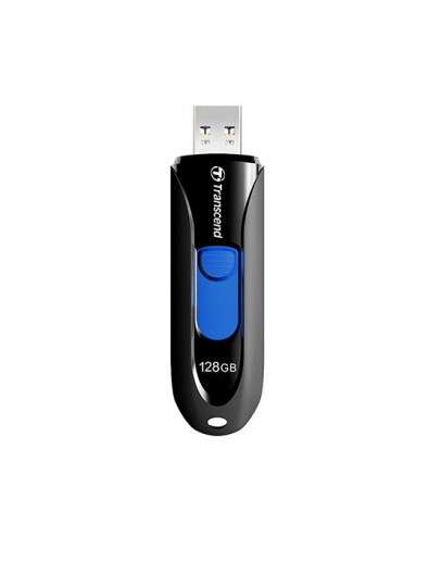 Transcend 128GB, USB3.1, Pen Drive, Capless, Black