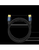 Vention кабел Display Port 1.4 DP M / M 8K 1.5m - Cotton Braided, Blue Aluminum Alloy - HCELG