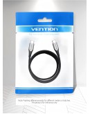 Vention Кабел USB 2.0 Type-C to Type-C - 1.0M Black 5A Fast Charge - TAEHF