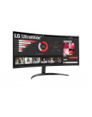 Монитор LG 34WR50QK-B, 34 UltraWide Curved, AG, VA, 5ms, 1