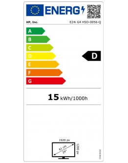Монитор HP E24i G4, 24 IPS WUXGA Monitor