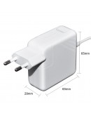 Makki зарядно за лаптоп заместител Laptop Adapter Apple - 14.85V 3.05A 45W T tip G2 MagSafe2 - MAKKI-NA-AP-33