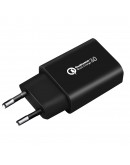 Makki зарядно за стена Fast Charger QC3.0 18W - MAKKI-QC18W-BK