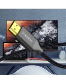 Кабел Earldom ET-W26 HDMI - HDMI, 2м., 4К, С оплетка, Черен - 18384