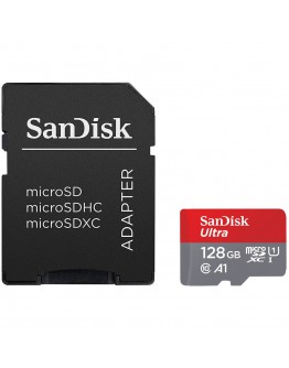 SanDisk Ultra microSDXC 128GB + SD Adapter