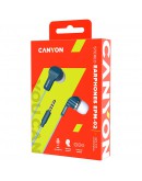 CANYON Stereo Earphones with inline microphone,