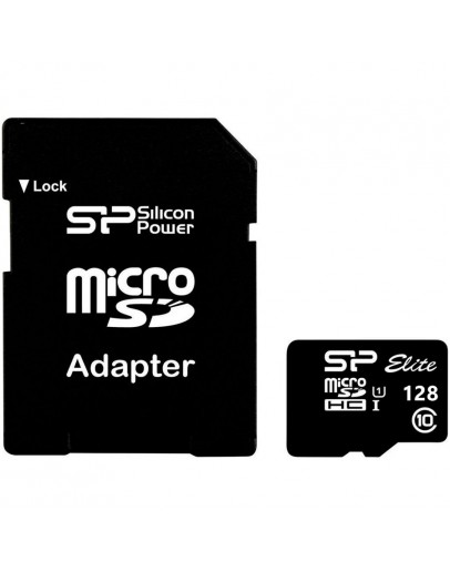 Silicon Power Elite /class 10 128GB mSD Card