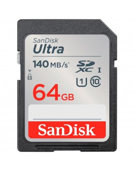 SanDisk Ultra 64GB SDXC Memory Card 140MB/s, EAN: