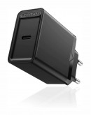 Vention бързо зарядно Fast Charger Wall - QC4.0, PD3.0 Type-C, 20W Black - FADB0