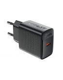 Acefast Универсално зарядно за стена Charger Wall GaN PD25W - A104 - USB-C x 1, Black