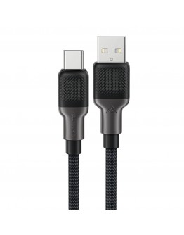 Acefast Кабел USB-A to USB-C Cable 3A 1.2m - C10-04 - Black