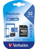 Verbatim Premium micro SDHC 32GB Class 10 (Incl. A