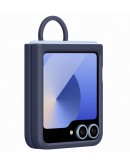 Samsung Galaxy Flip6 Silicone Case  Ring Navy