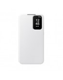 Samsung A55 Smart View Wallet Case White