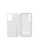 Samsung A55 Smart View Wallet Case White