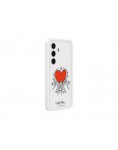 Samsung S24 Suit Case White