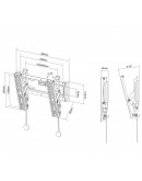 Neomounts Flat Screen Wall Mount (tilt)