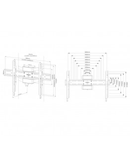 Neomounts Select Screen Pillar Mount (fixed, VESA 