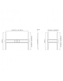 Neomounts Flat Screen Wall Mount - ideal for Large