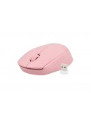 Natec Mouse Stork Wireless 1600DPI Optical, Pink