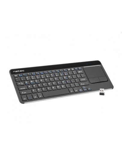 Natec wireless keyboard Turbot slim touch pad x-sc