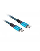 Lanberg USB-C(M) -> USB-C (M) 4.0 cable 0.5m 100W 