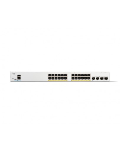 Cisco Catalyst 1300 24-port GE, PoE, 4x1G SFP