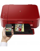 Canon PIXMA MG3650S All-In-One, Red + Canon Photo 