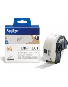 Brother DK-11201 Roll Standard Address Labels, 29m