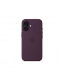 Apple iPhone 16 Silicone Case with MagSafe - Plum