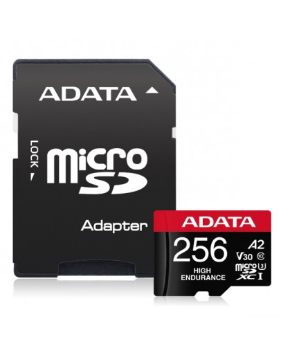 ADATA 256GB MicroSDXC UHS-I U3 V30S High (with ada