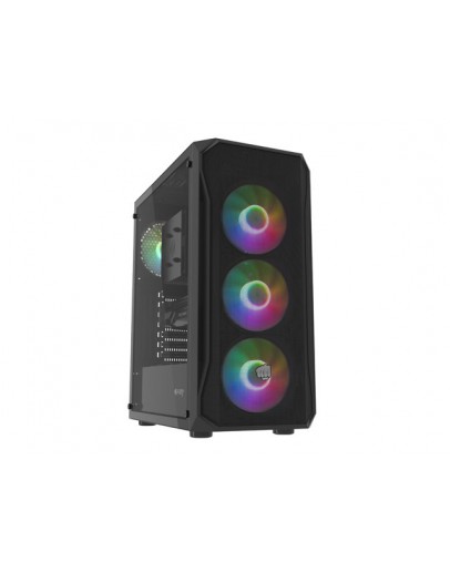 Fury PC Case Shobo SH4F RGB Midi Tower, Window, Bl