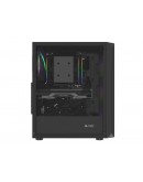 Fury PC Case Shobo SH4F RGB Midi Tower, Window, Bl