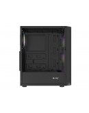 Fury PC Case Shobo SH4F RGB Midi Tower, Window, Bl