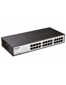 D-Link 24-Port 10/100Mbps Fast Ethernet Unmanaged 