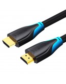 Vention Кабел HDMI v2.0 M / M 4K/60Hz Gold - 0.75M Black - AACBE