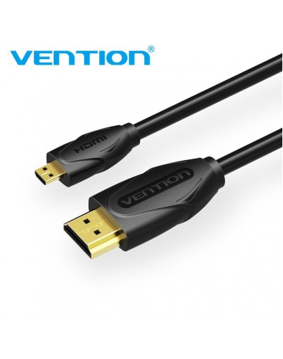 Vention Кабел Micro HDMI2.0 Cable 1.5M Black - VAA-D03-B150