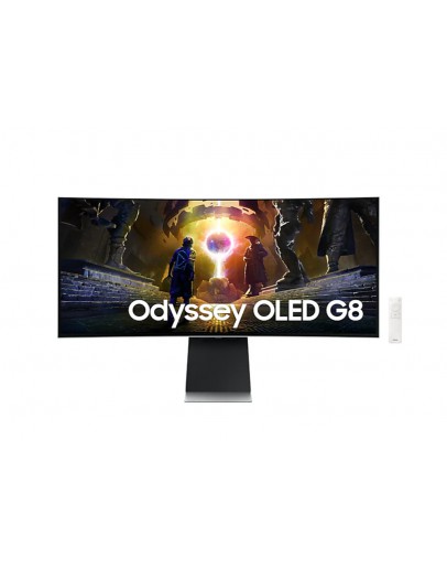 Монитор Samsung LS34DG850, 34 CURVED Odyssey G8 OLED, 1800